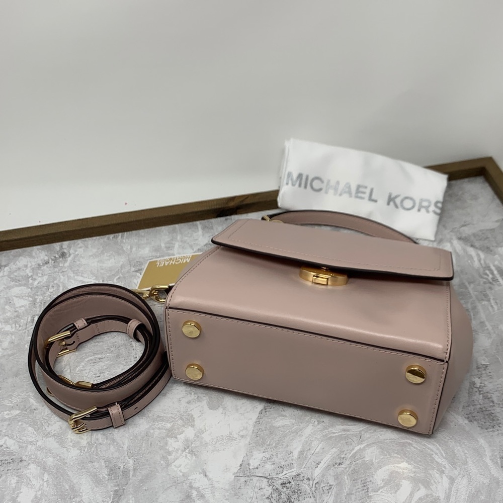 Michael Michael Kors Small Lt Pink Leather Satchel - Picture 11 of 16